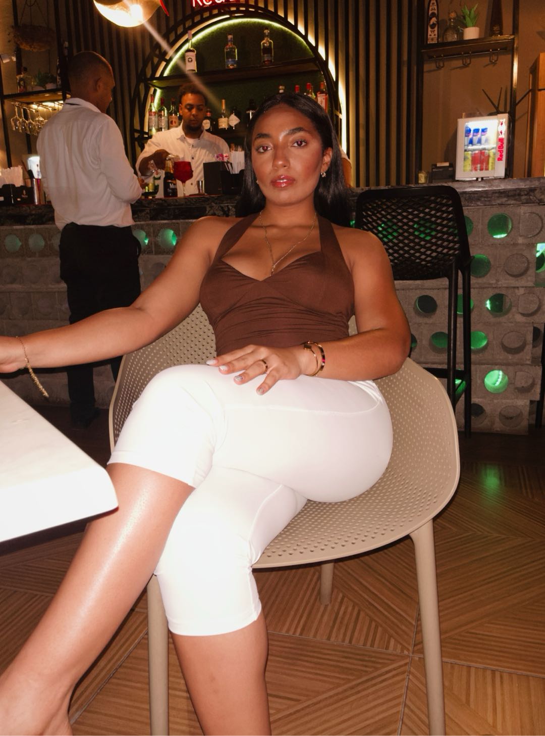 Sashaa from Dominican Republic, person 1 in a run of matches